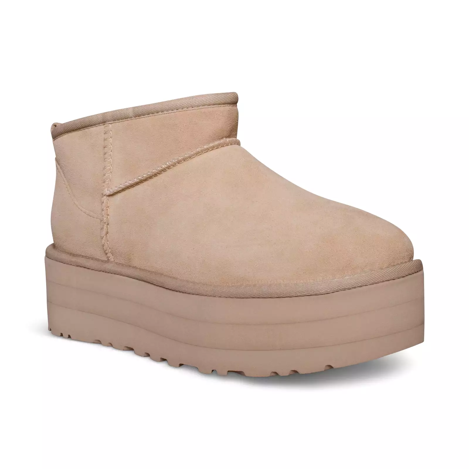 UGG Classic Ultra Mini Platform Mustard Seed Boots