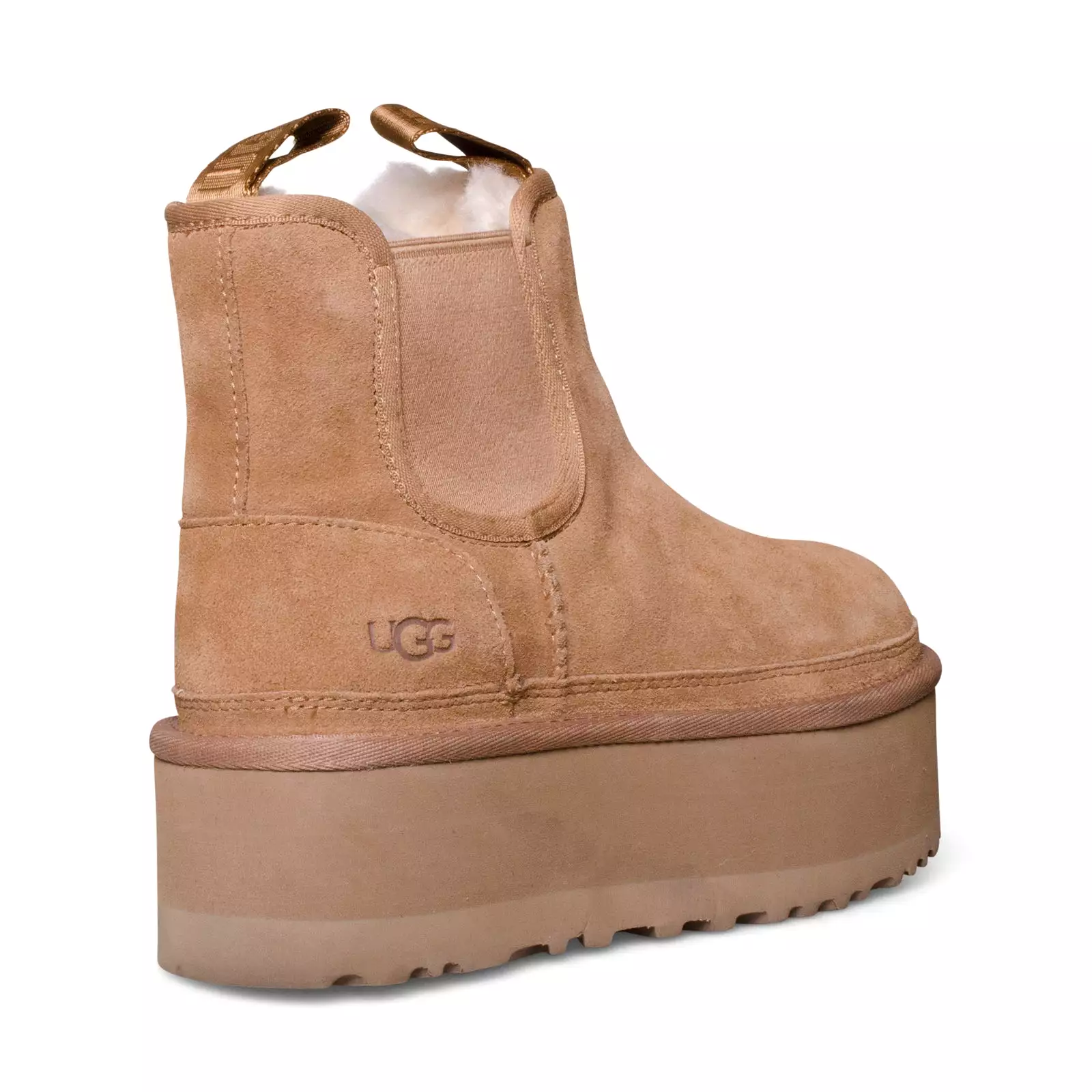 UGG Neumel Platform Chelsea Chestnut Boots - Women's