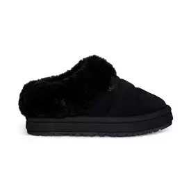 UGG Tazzlita Black Slippers - Youth