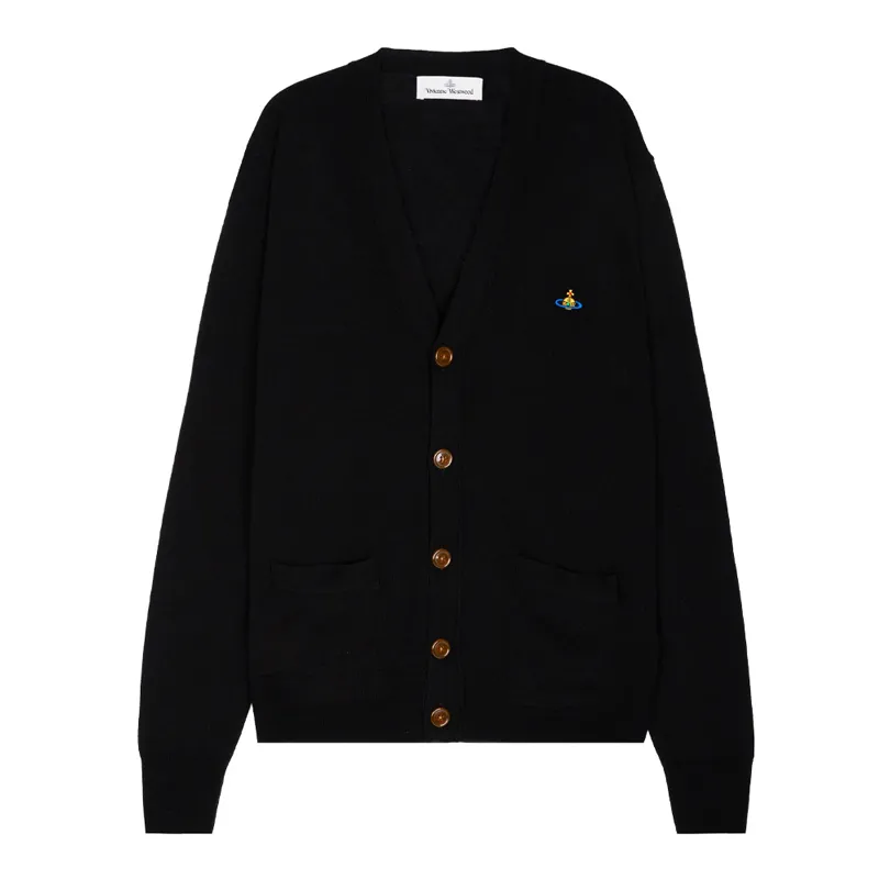 Vivienne Westwood  |Logo Wool Plain Street Style Cardigans