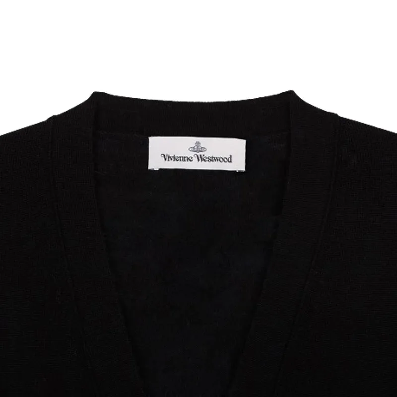 Vivienne Westwood  |Logo Wool Plain Street Style Cardigans