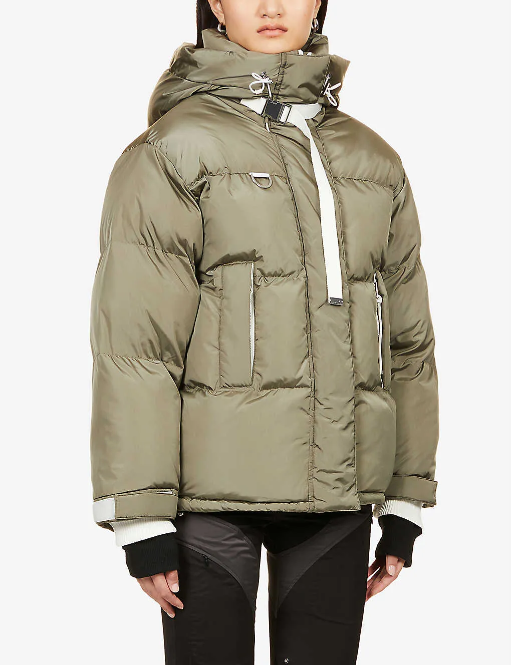 Willow Polyester Blend Puffer Jacket | The puffer Jacket