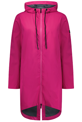 Womens Georgie Rain Coat - Fuchsia