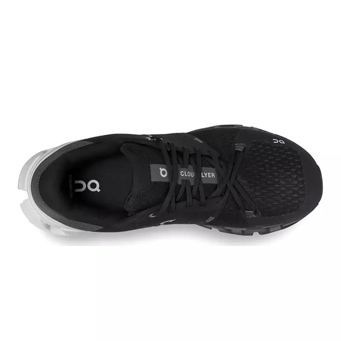 Womens On Running Cloudflyer 4 (Wide) - Black / White