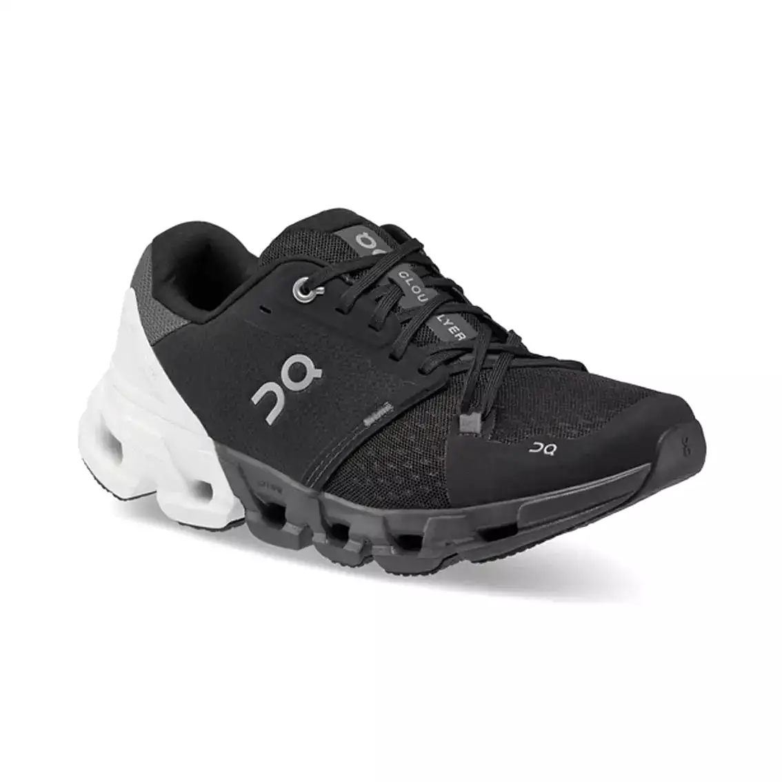 Womens On Running Cloudflyer 4 (Wide) - Black / White