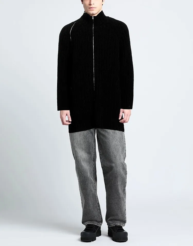 Yohji Yamamoto  |Wool Plain Designers Cardigans